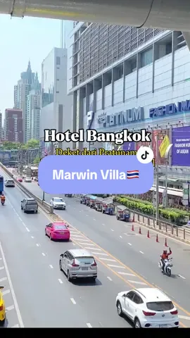 Recommend for stay in Bangkok. Near Pratunam, Platinum, and Tofu Skincare. Hotel aesthetic n clean staf friendly n ada yang bisa berbahasa Melayu. #hotelbangkok #marwinvilla 