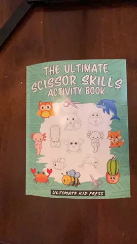 The Ultimate Scissor Skills Activity Book https://a.co/d/i31NWnS #papercraft #scissorskills #crafts #kidscraftideas #coloring 