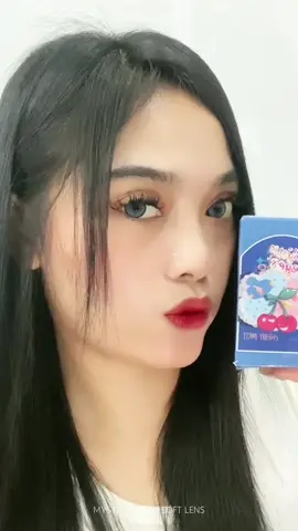 😊Tampil lucu dan cerah dengan softlens Dawn Blue 💙 #softlens #contactlenses #softlensmurah #softlensrekomendasi #softlensnatural #softlenscantik #fyp 