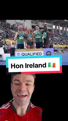 Hon Ireland 🇮🇪 Hon the relays 👏 What a time to be alive ♥️ #athleticsireland #worldrelays #bahamas #teamireland #athletics #trackandfield #olympics #parisolympics2024 