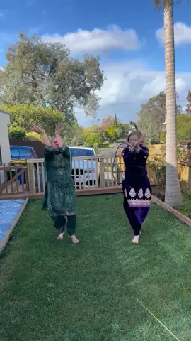 It was time for the Queen herself mummy ji to do our dance trend with me - and we think she nailed this! She literally learnt the steps in 10 minutes and did such a good job! We love you 🥰 so crazy that the person that taught me how to do giddha I’m now teaching giddha moves to! So beautiful ❤️  DC: meeeeee Song: meeeeee . #fyp #foryou #foryoupage #abbeysingh #themodernsinghs #clomecloser #punjabi #punjabitiktok #indian #indiantiktok #desi #desitiktok #gidda #giddha #bhangra #dance #dancetrend #newpunjabisong