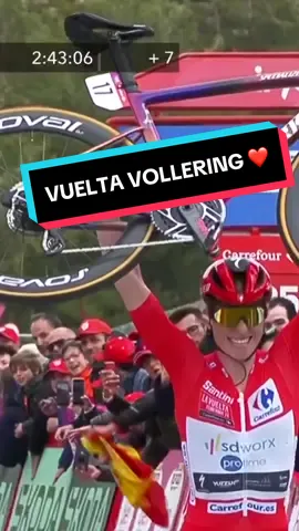 DEMI DOES IT 🔴🔴🔴 Demi vollering adds la vuelta femenina to her palmares alongside le tour de france femmes 🎉 #cycling #womenscycling #roadcycling 