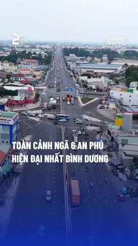 Toàn cảnh ngã 6 An Phú hiện đại nhất Bình Dương #panoramadiaoc #tiktoknews #tiktoktrending #binhduong #hatanggiaothong #flycam #nga6anphu #nutgiaoanphu