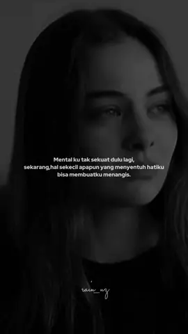 Rapuh yang menolak patah #mental #down 