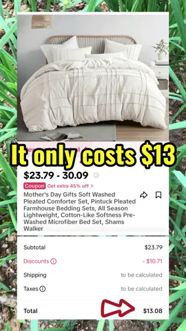 Replying to Mandi absolutely love it! #bedding #beddingsets #beddingset #comforter #comforterset #bed #bedset #mothersday #motherdaygift #mothersdaygift 