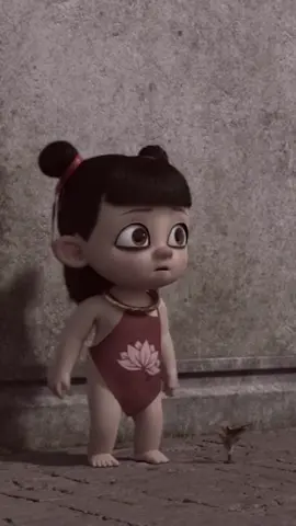 Little nezha,pitiful. #cartoon #nezha #movie 
