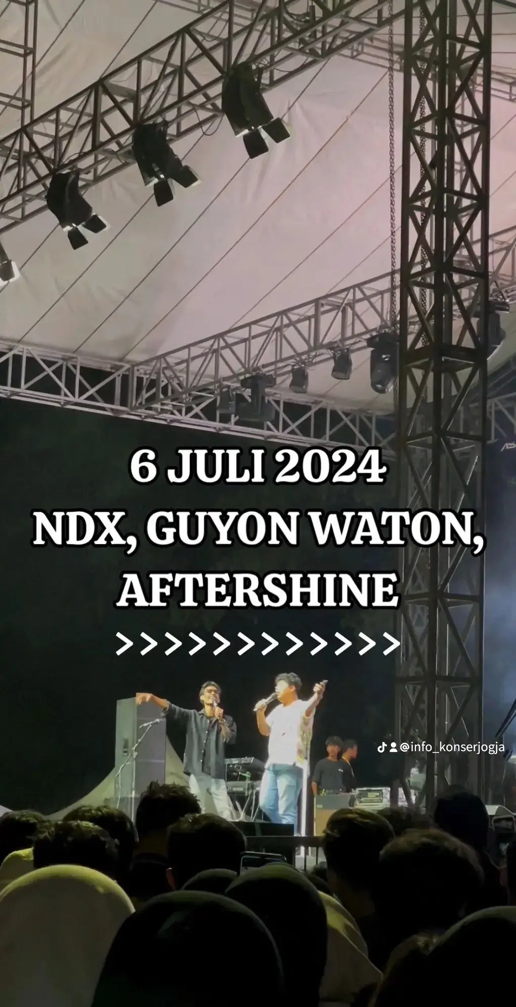 FULL LINE UP GUESTAR YG AKAN TAMPIL DI SEMUAGEMBIRAFEST. CATAT TGLNYA GUYS 📆 : 6 Juli 2024 📍 : Std kridosono yogyakarta HADIR DAN RAMAIKAN AJAK TEMAN KALIAN,  YUK BURUAN AMANKAN TIKET NYA SEBELUM KEHABISAN 🥳 @semuagembirafest  #jogja24jam #konsermusik #infokonser #infokonserjogja #konsergratis #ndxaka #aftershine #guyonwaton 