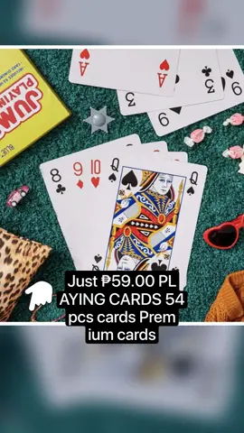 😊😊 Just ₱59.00 PLAYING CARDS 54pcs cards Premium cards BUY NOW!! #playingcards 