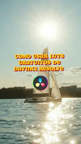Forma correcta de usar los LUTS que nos incluye Davinci Resolve 🎨🎬 #ediciondevideo #filmmakers #correciondecolor #recursosgratis #videographer 