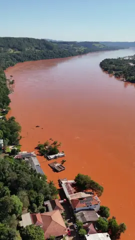#Riograndedosul #imagemaerea  #drone  #enchente  #riouruguai 