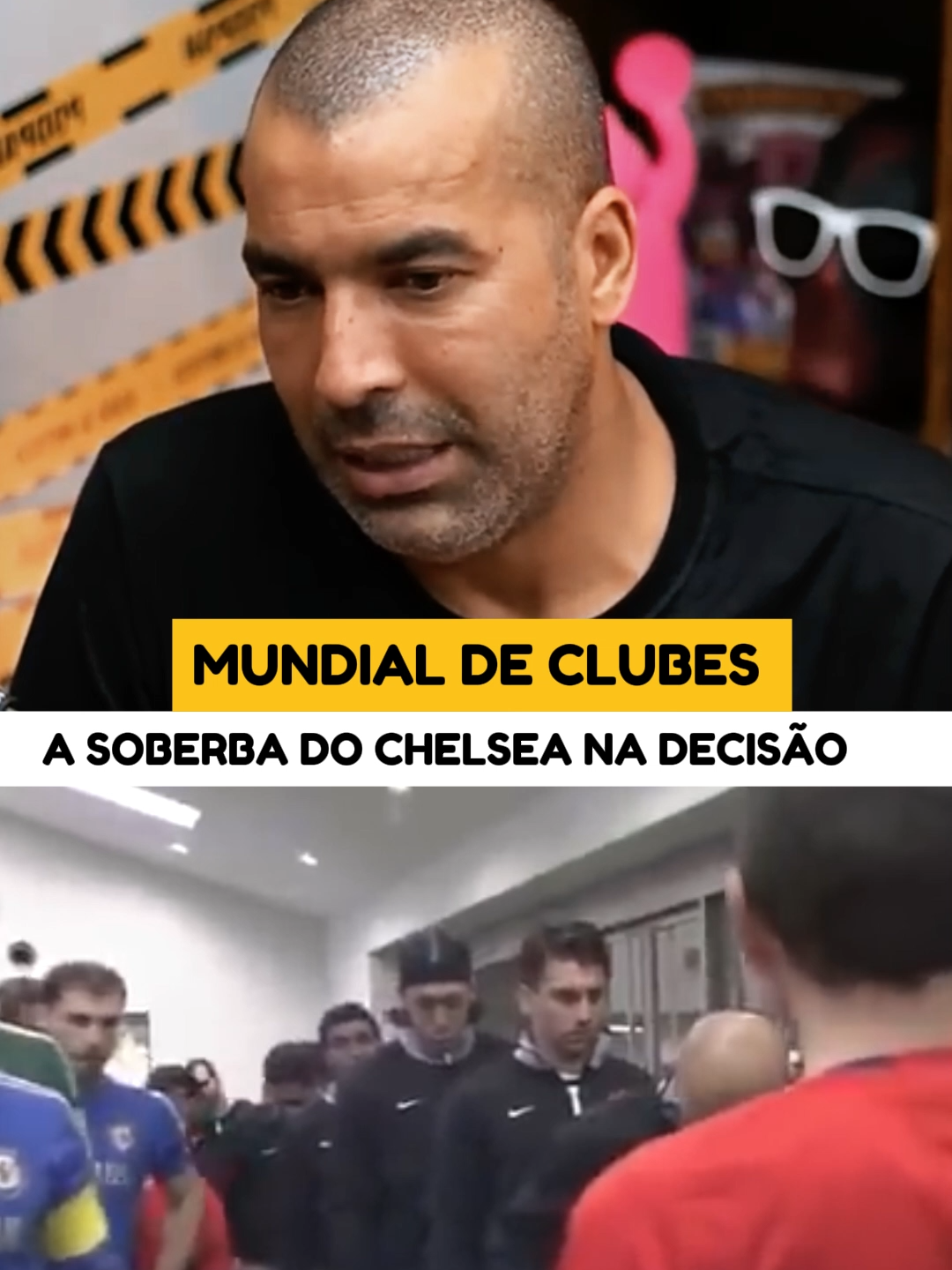 Emerson Sheik e Chicão falam sobre os instantes iniciais da partida entre Corinthians e Chelsea no mundial de clubes de 2012 e as primeiras impressões dos jogadores do time inglês #corinthians #corinthiansmeuamor #corinthians_momentos #mundialdeclubes2012 #cortesfutebol