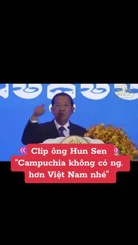 Clip ông Hun Sen “Campuchia không có ng. hơn Việt Nam nhé” #phatbieuhunsen #hunsennoivevietnam #kenhphunamtecho #tuyenbohunsen #hunsenphatbieu 