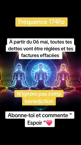 Frequence 174hz : La benediction. #espoir #frequencesvibratoires #argent #abondancefinancière 