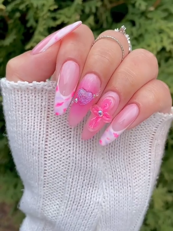 Cute Nails Art & Designs #nail #nails #nailsinspo #2024 #nailsdesign
