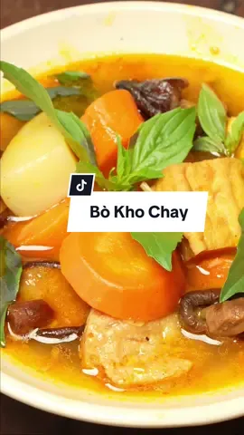 Bò Kho Chay #khoibeptuoitho #nauancungtiktok #monchayngon #bokhochay