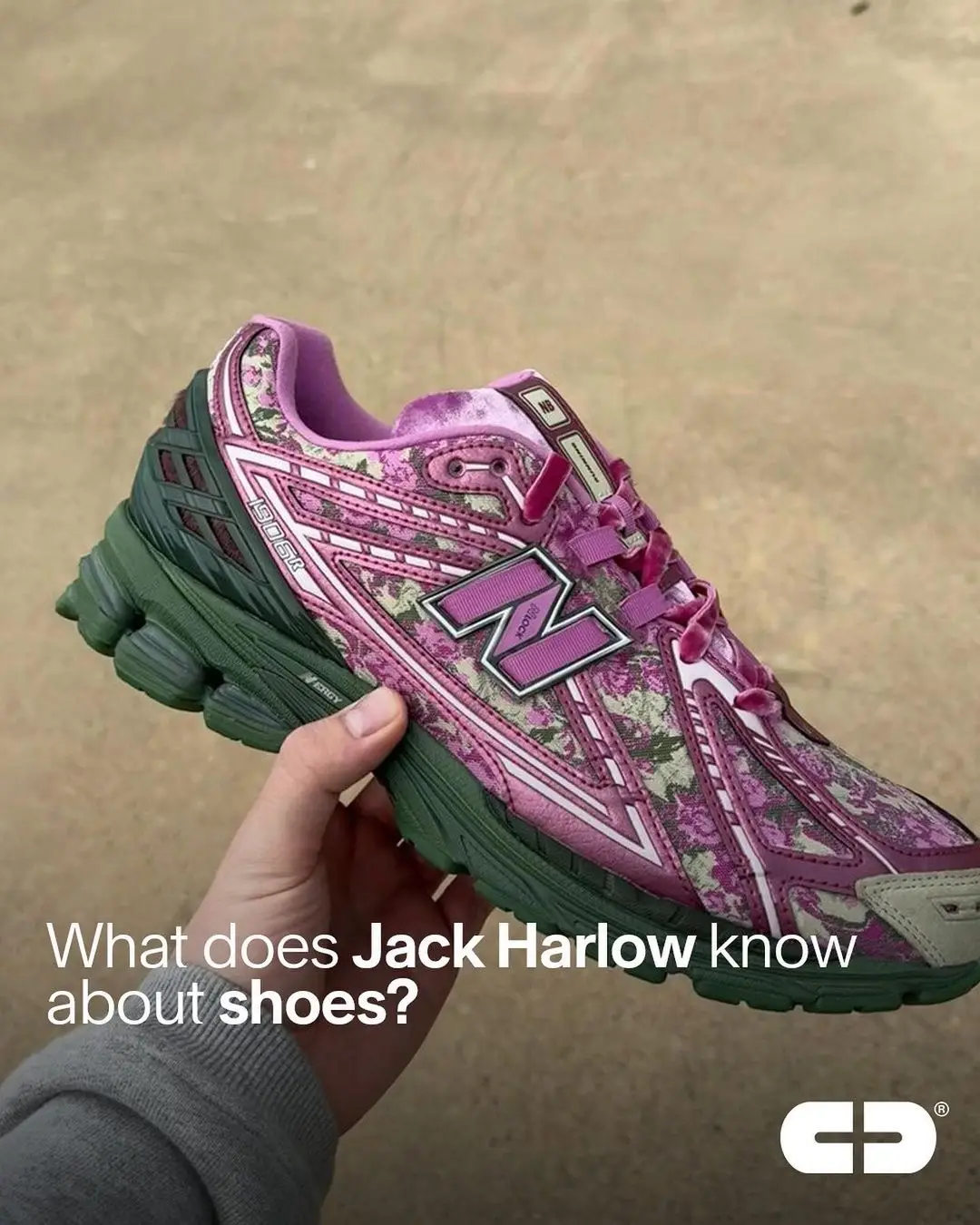 We like some of the @Jack Harlow songs, but what does he know about sneakers? Why is Jack making sneakers when he should be getting in the booth? Wdyt of the rappers new @New Balance collab? 📸: @jackharlow / @fkzsnkrs #jackharlow #sneakers #footwear #newbalance #collaboration #drop #fyp #foryoupage #shoes #collab #newbalancesneakers 