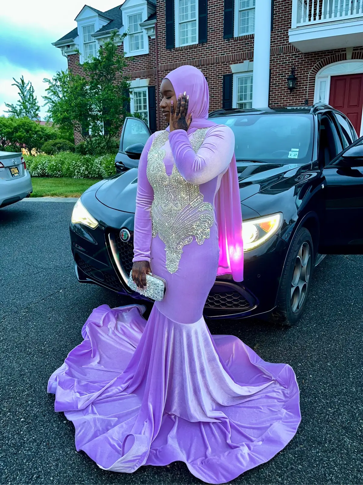 #prom2024 #blackgirlprom #prommakeup #promdressdesigner #prom2k24 #promdress #promtiktok #purplepromdress 