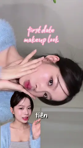 Replying to @Anne nè 🐯🐶🐱🐻⚡️ first date makeup look tutorial #koreanmakeup  Products used: - d’alba first spray serum - abib heartleaf essence - DrG soothing cream - VDL color correcting primer 03 - Muzigae Mansion sleek matte cushion 21 - intoyou highlight&contour palette - dasique shadow palette 15 beige knit - clio pencil liner 05 ash brown - mude volume curling 01 black - lilybyred luv beam cheek 02 - dasique blending mood cheek 05 violet knit - unleashia lip liner no.1 birthday - code fix-on primer in tint 03 - rom&nd glasting color gloss 02 nutty vague - unleashia no.100 ballerina shower #cobenoichammakeup #makeuptutorial #goclamdep 