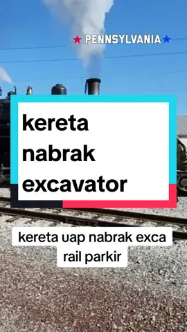 ketika kereta uap nabrak railexcavator  #keretaapi #jalurkeretaextrem #keretaapitutut #keretaapiindonesia #kecelakaankeretaapi #excavator #railexcavator 
