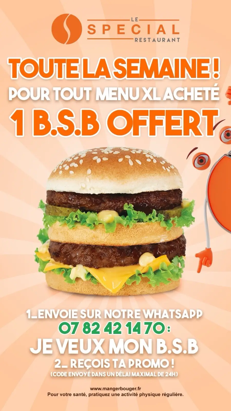 🎉 C'est le grand jour ! Votre fast-food préféré, *Le Spécial*, situé au 451 cours Émile Zola 69100 Villeurbanne  rouvre ses portes dès aujourd'hui à 15h! 🍔🎉 L'équipe est prête à vous accueillir avec le sourire et à vous offrir une expérience inoubliable. Et pour rendre cette réouverture encore plus spéciale, profitez d’une offre incroyable toute la semaine ! Ne manquez pas cette occasion de vous régaler ! À très vite ! 🍟🍔#villeurbanne#lyon #lespecial#offert#burger 