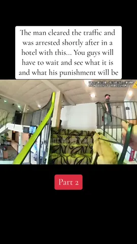 The man cleared the traffic and was arrested shortly after in a hotel with this... You guys will have to wait and see what it is and what his punishment will be #cops #copsoftiktok #copsontiktok #police #policeofficer #policeoftiktok #fyp #fypシ #foryou #foryoupage #crime #chase #sheriff 