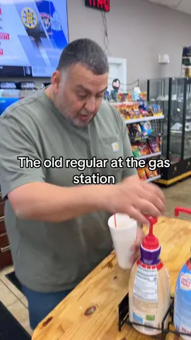 They love theor coffee #funny #comedy #viral #gasstation 