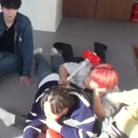 Jongho being extra clingy with Wooyoung was the best part of this show #ateez #woojong #jongho #wooyoung #yeosual #fyp 