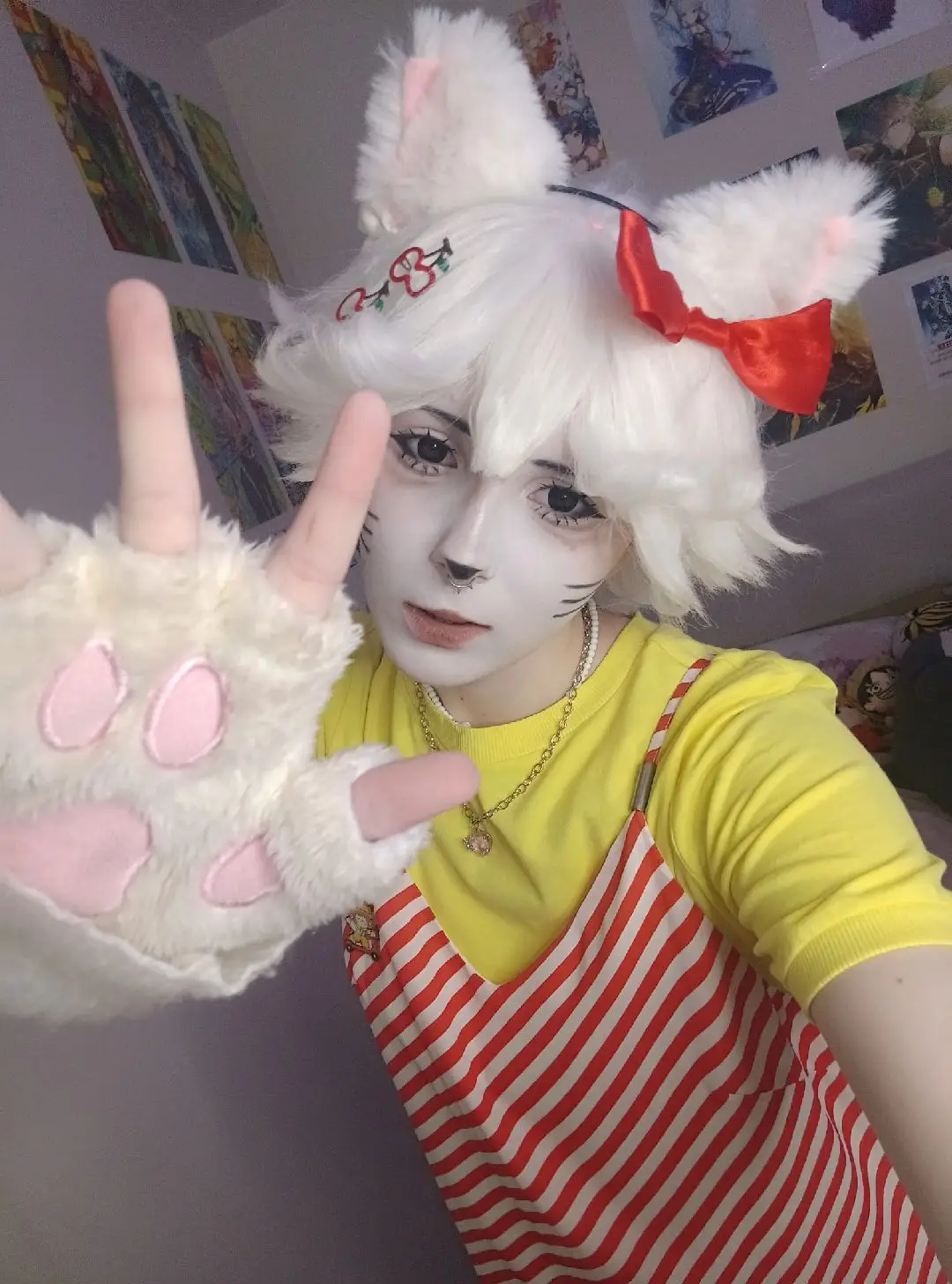 я в курсе, что у Китти жёлтый нос, ага  #hellokitty #kitty #cosplay #cosplayer 