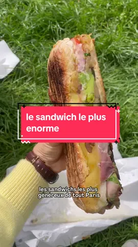 Le sandwich le plus genereux de la capitale 😱 #sandwich #foodparis #foodparisguide #parisfoodguide #parisfoodlover #parisfoodscene 