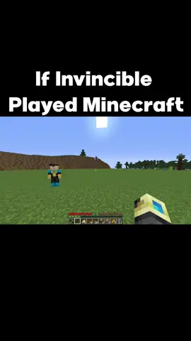 If Invincible Played Minecraft #Minecraft #minecraftmemes #minecraftmoment #foryoupage #foryou #fyp 