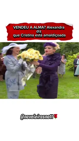 Cristina está amaldiçoada #novelas #novela #crescendonotiktok #cena #globoplay #globo #almagemea #chapeu #riqueza 
