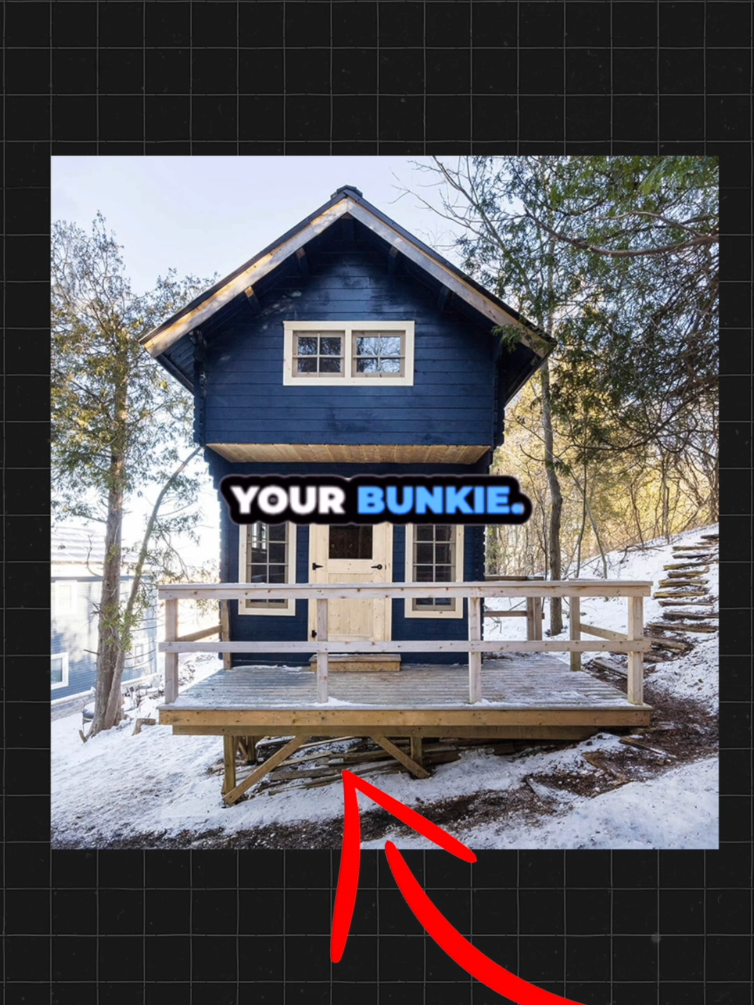 Are the bunkies insulated? Let’s find out. #bunkielife #bunkie #offgridcabin #logcabin #build #canada #diy #insulation