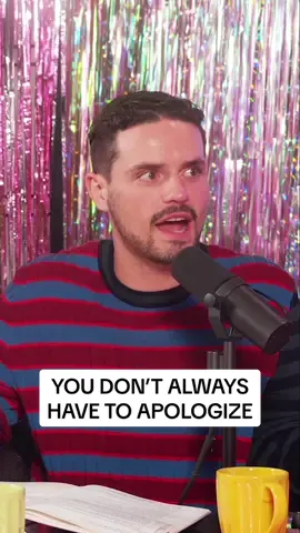Saying “sorry” isnt always necessary 🫡 The latest Ep. of ‘Breathe If You Agree’ is OUT NOW on the @Past Your Bedtime YouTube channel 👀 #robanderson #fyp #foryou #lgbtqia #podcastclips #apology #gayscience #breatheifyouagree 