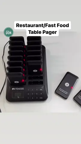 Que Calling Buzzer #restaurantpager #restaurantpagerbuzzer #quecallingbuzzer #coasterbuzzer #fastfoodbuzzer #wirelesstablepager #restaurantpager #retekesspager #shopwithDON #budolfinds #highquality #fyp #foryou #foryoupage 