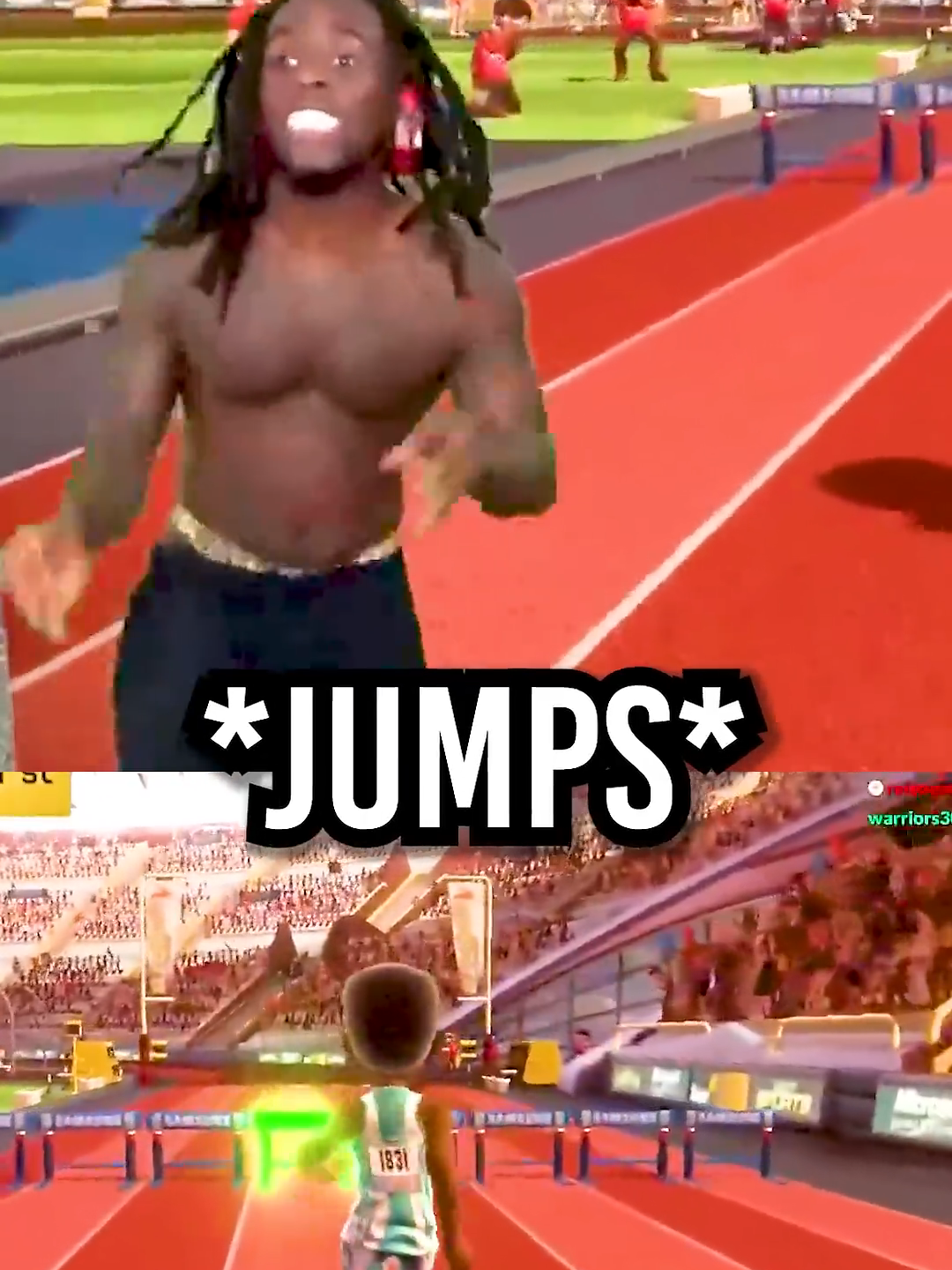 Kai Cenat Doing The Olympics In His Room! 😭💀 #kaicenat #kaicenatclips #amp #olympics @kai_cenat