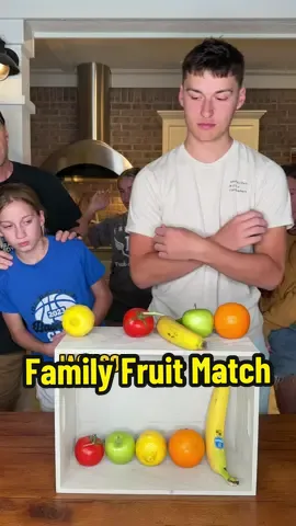 Family fruit match game!! #familygamenight #FamilyFun #challenge #fruitmatch #matchgame 