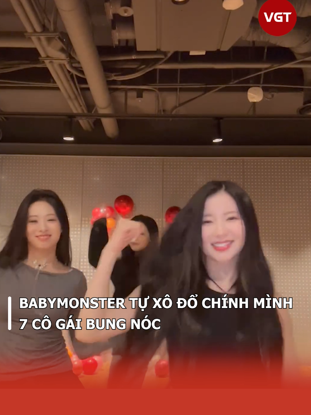 BABYMONSTER tự xô đổ chính mình, 7 cô gái bung nóc #babymonster #batterup #kbiz #saodrama #saonoitieng #showbiz #vgttv