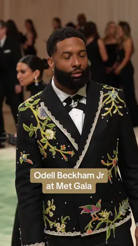 Red carpet OBJ #metgala #odellbeckhamjr #obj #miamidolphins #nfl 