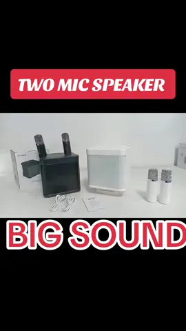 YS-203 Portable Professional Karaoke Wireless Bluetooth Speaker With Dual Wireless Mic#speaker #karaoke #bluetooth #wireless 