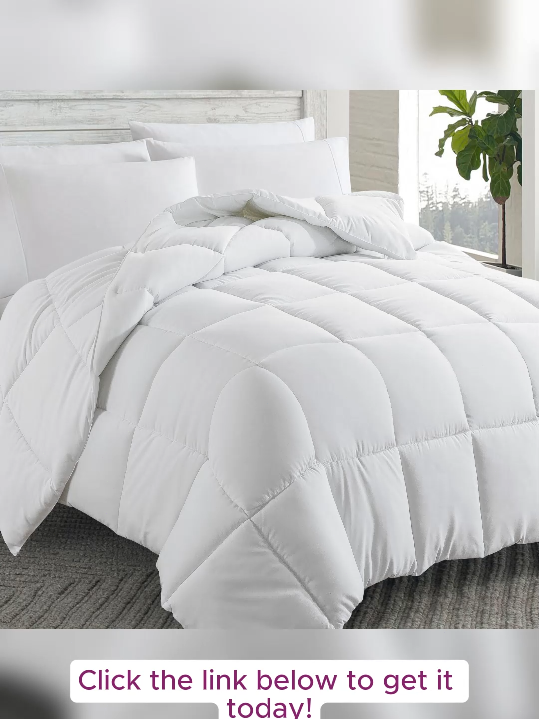 【Mother's Day Gift】Cosybay Down Alternative Comforter with Corner Tabs Duvet Insert All Season Soft Quilted Comforter Winter Summer Warm Fluffy Lightweight, Soft and Comfortable【clearance 2024 Bedding】 #cosybay #cosybaycomforter #comforter #gifts