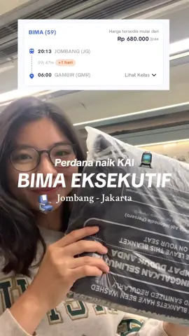 Yang mau perjalanan jauh better naik ini sih!🚊💙✨ #kai #keretaapi #fyp #keretaapiindonesia 