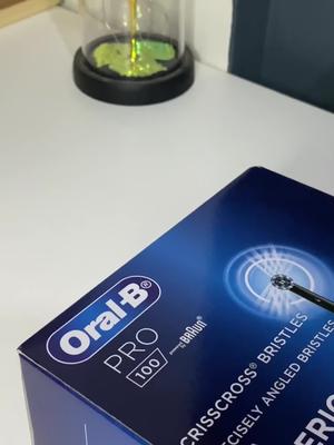 This is your sign to switch to electric toothbrush ✨ may free travel case pa and charger  #oralb #electrictoothbrush #oralbpro100 #unboxing #oralhealth 