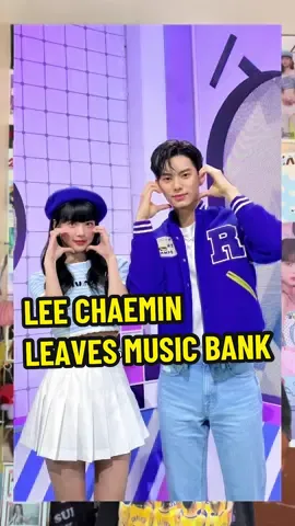 we'll miss you lee chaemin! #eunchae #leechaemin #kpop #muiscbank #lesserafim #lesserafimeunchae #wonyoung #leechaeminactor #musicbankglobalfestival2023 #kpopnews 