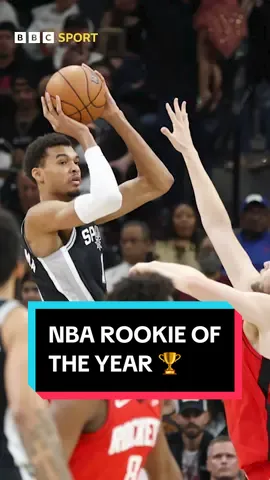 NBA Rookie of the Year! 🤩 Wemby is incredible 🏀 #NBA #Wemby #Wembanyama 