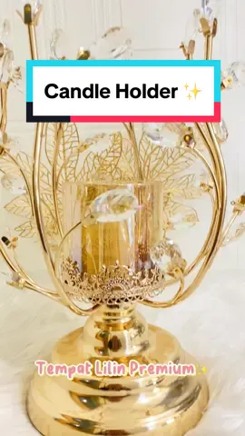 Rekomendasi Candle Holder Mewah🥰🌹. Tentunya Barang Full Premium dan Berkualitas Tinggi 🥳💕🙌. Buruan di order ditoko kita 😍. #candleholder #fyppppppppppppppppppppppp #kualitaspremium👍🥰 #quality #kristal #bahankuatkuat⭐ #murah #kokoh #homedecor 