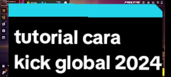 tutorial cara kick global 2024☺️#freefire #freefirelucu #freefirengakak #tutorialff #andif #fyp 