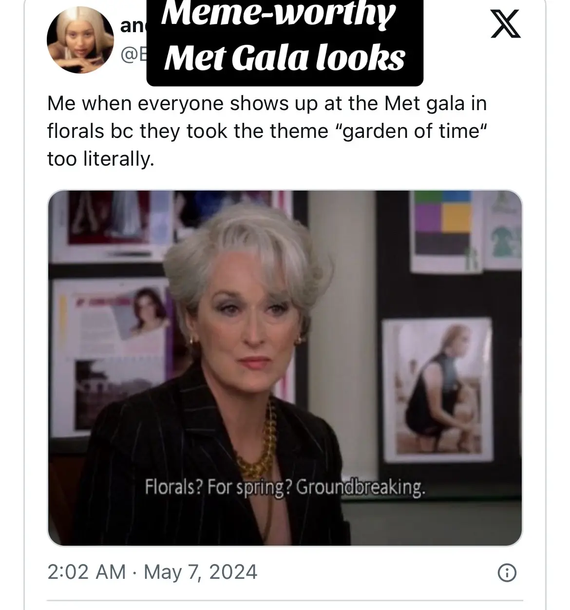 It’s that time of the year na magpapaka-miranda priestly tayo 💅 #metgala #ladygaga #lanadelrey 