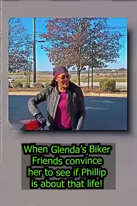 When Glenda’s Biker Friends convince her to see if Phillip is about that life! #kountrywaynecomedy #longervideos #foryoupage #comedytiktok #kountrywaynelive #kountrywayne