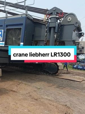 Crane liebherr LR1300 GTA / Indonesia *mencari yang pasti* #crane #indonesia🇮🇩 #liebherr #fyp 