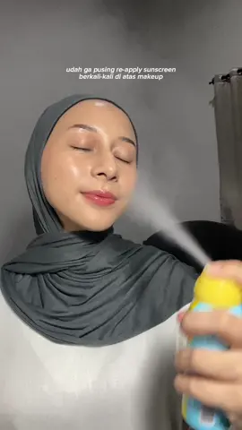 udah tube kedua saking sukanyaa #sunscreen #makeup #azarinesunscreen #ceraspray 